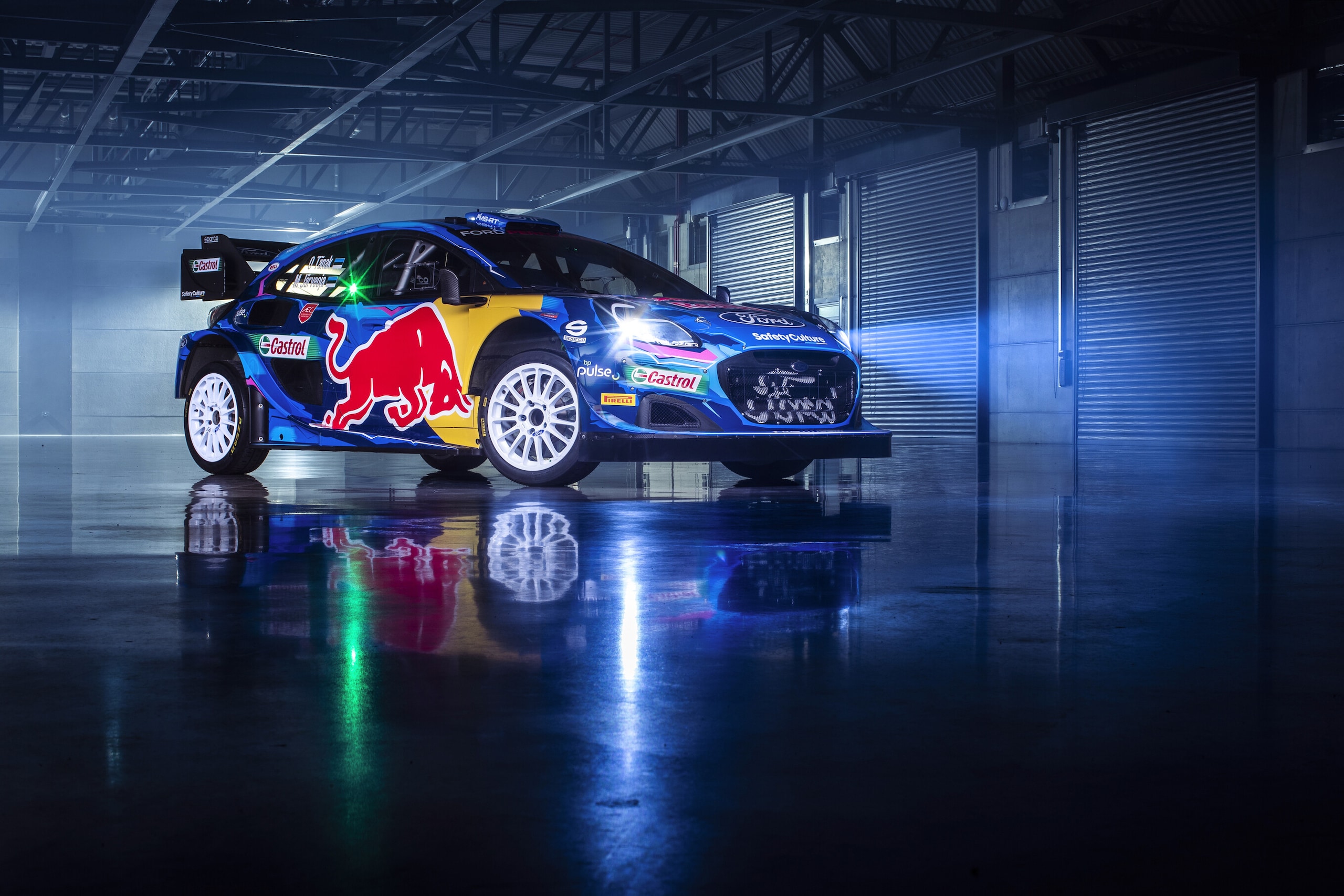 WRC, ecco la Ford Puma Rally1 2023 di Tanak e Loubet