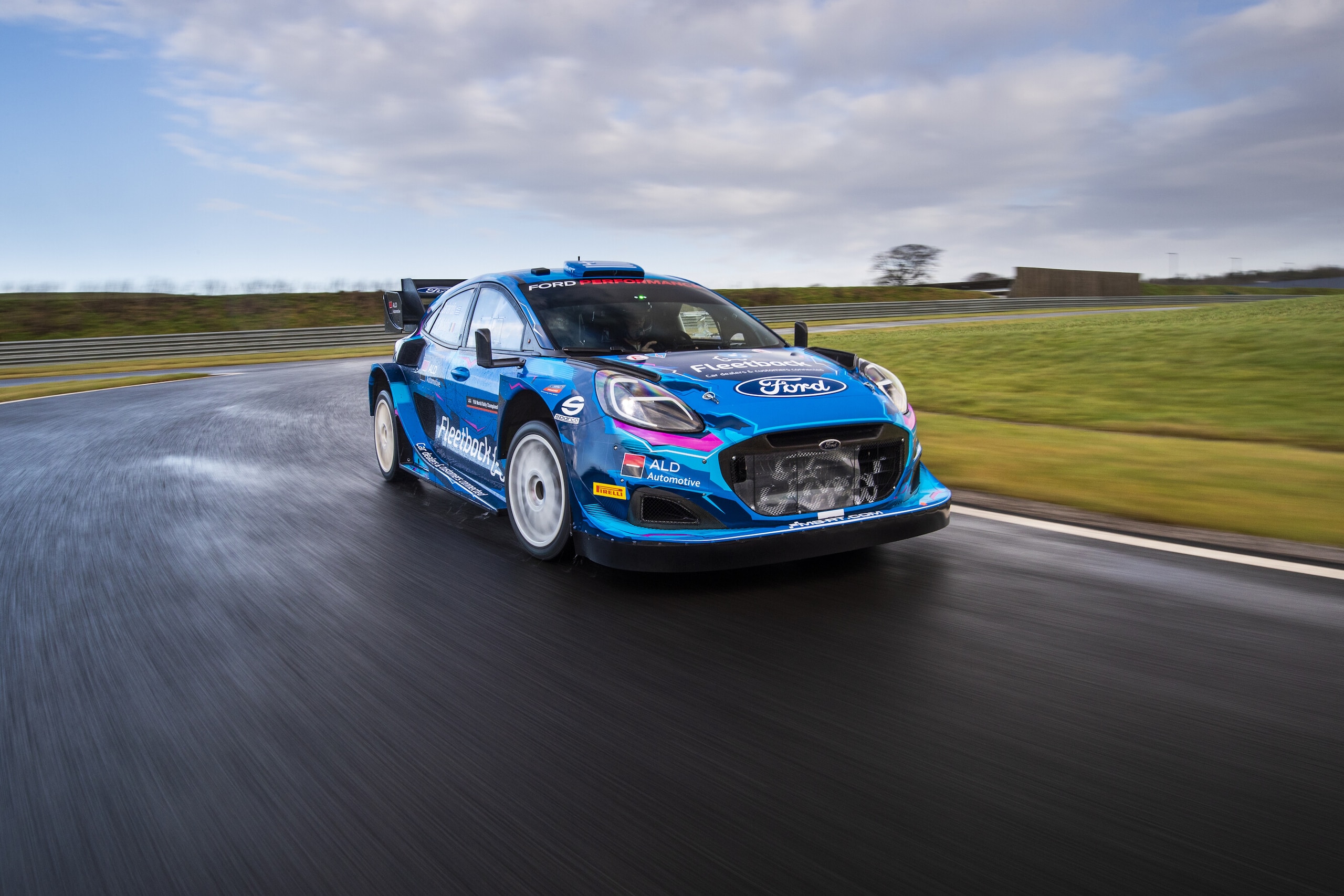 WRC, ecco la Ford Puma Rally1 2023 di Tanak e Loubet