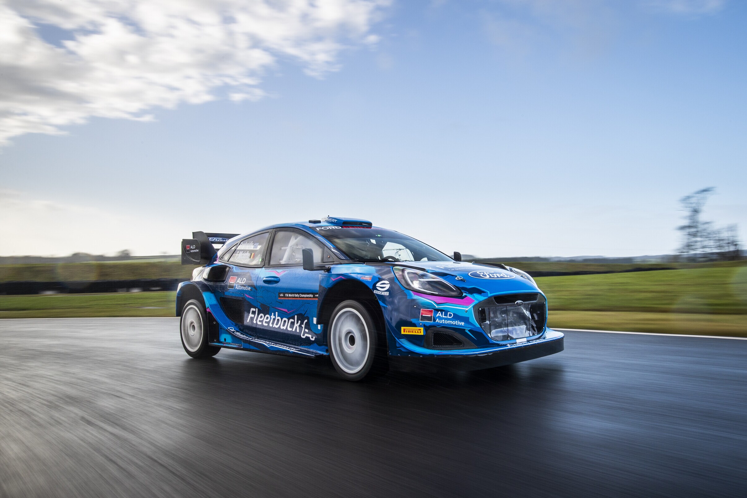 WRC, ecco la Ford Puma Rally1 2023 di Tanak e Loubet
