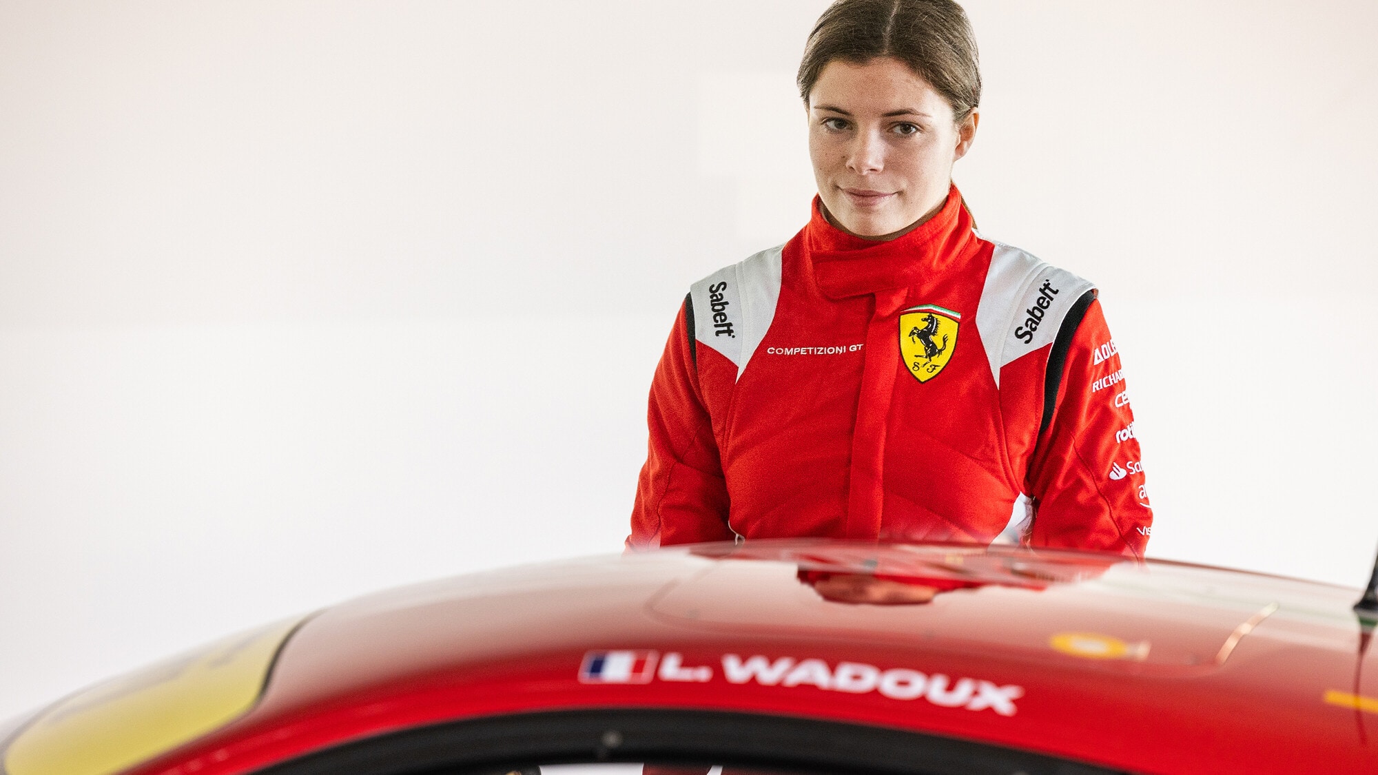 Lilou Wadoux, prima pilota Ferrari Competizioni GT