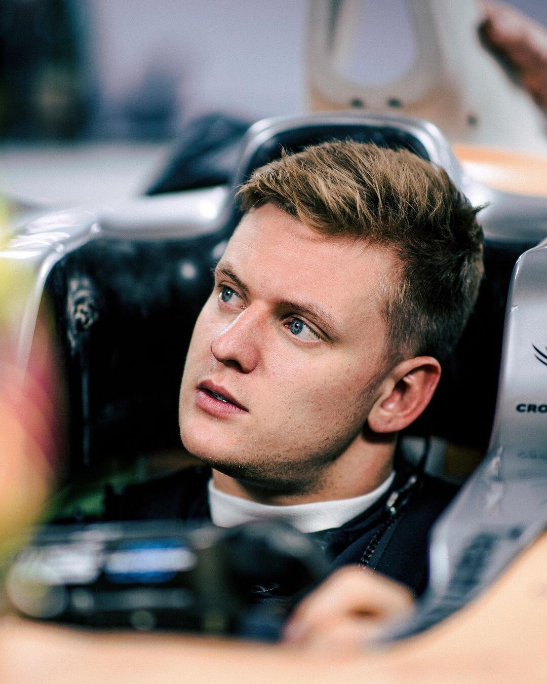 Mercedes, Mick Schumacher alla prova sedile della W14