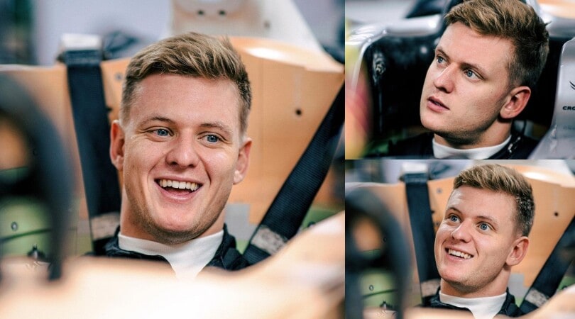 Mercedes, Mick Schumacher alla prova sedile della W14