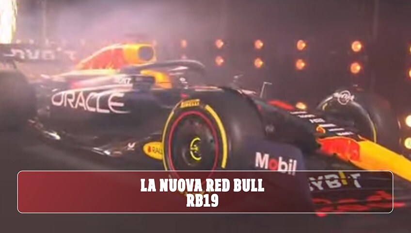 Tolti i veli alla nuova Red Bull RB19