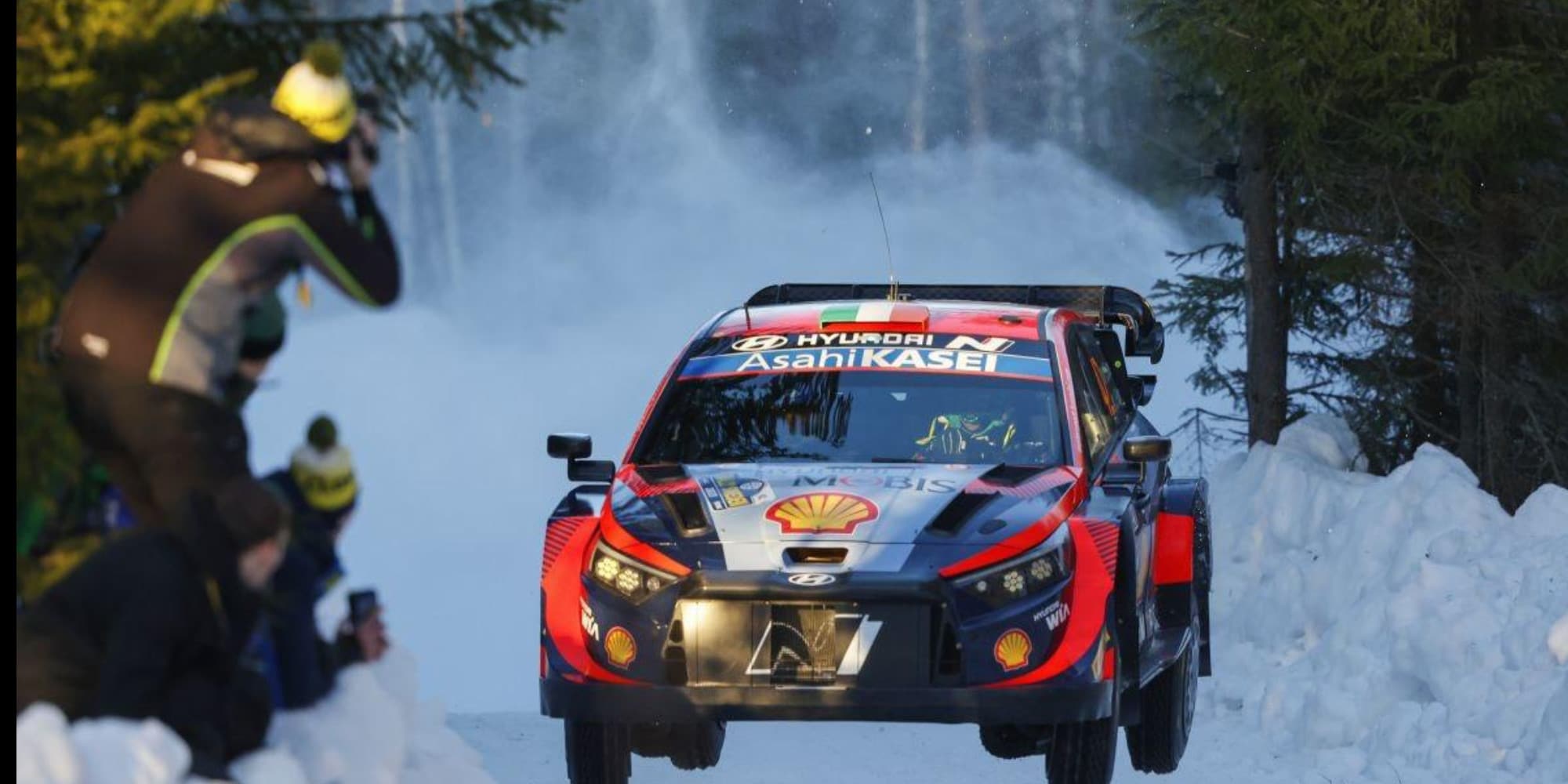 WRC, Rally Svezia: Breen leader dopo la prima tappa
