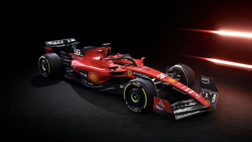 Ferrari SF-23, ecco la nuova Rossa di Leclerc e Sainz