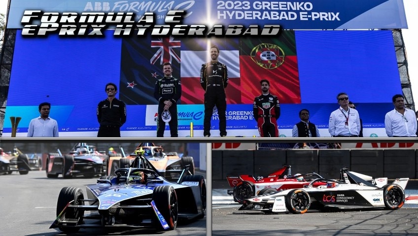 ePrix Hyderabad, Vergne torna al successo davanti a Cassidy e Da Costa