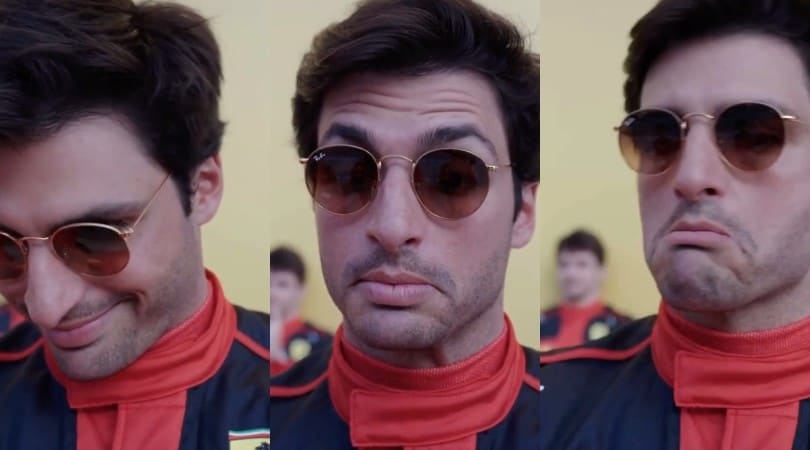 "Sainz sei pronto per il primo GP del 2023?": la sua faccia è tutta da ridere
