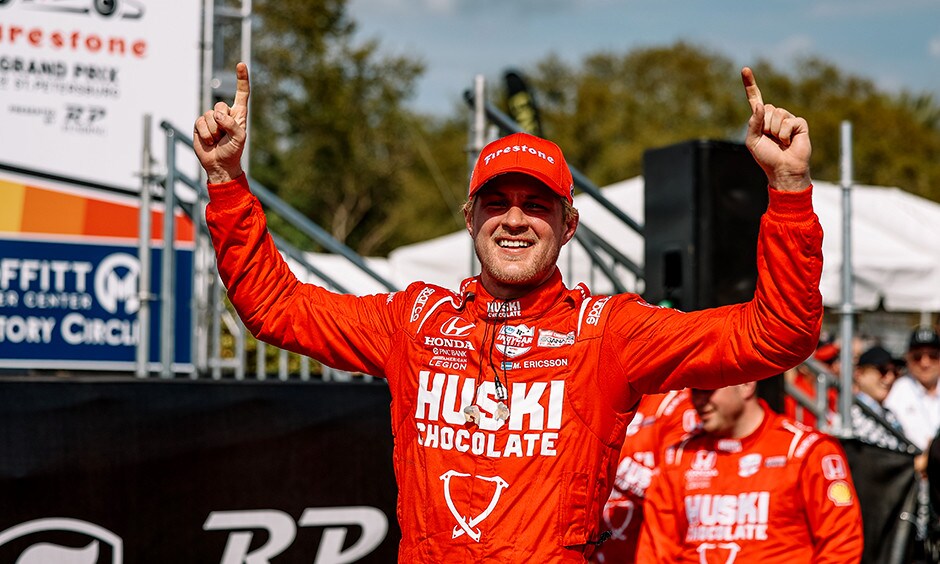 IndyCar: a St. Petersburg tra gli incidenti spunta Ericsson