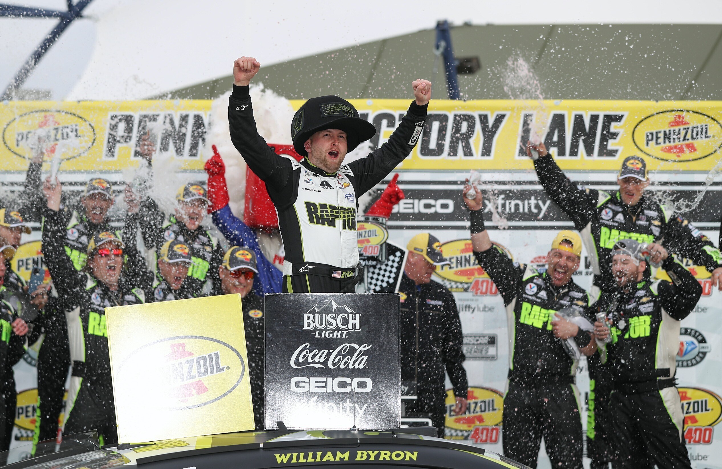 Nascar: William Byron domina a Las Vegas