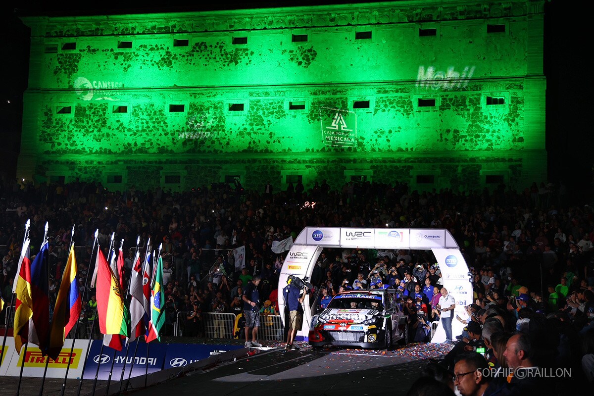 WRC, Ott Tanak primo leader al rally del Messico