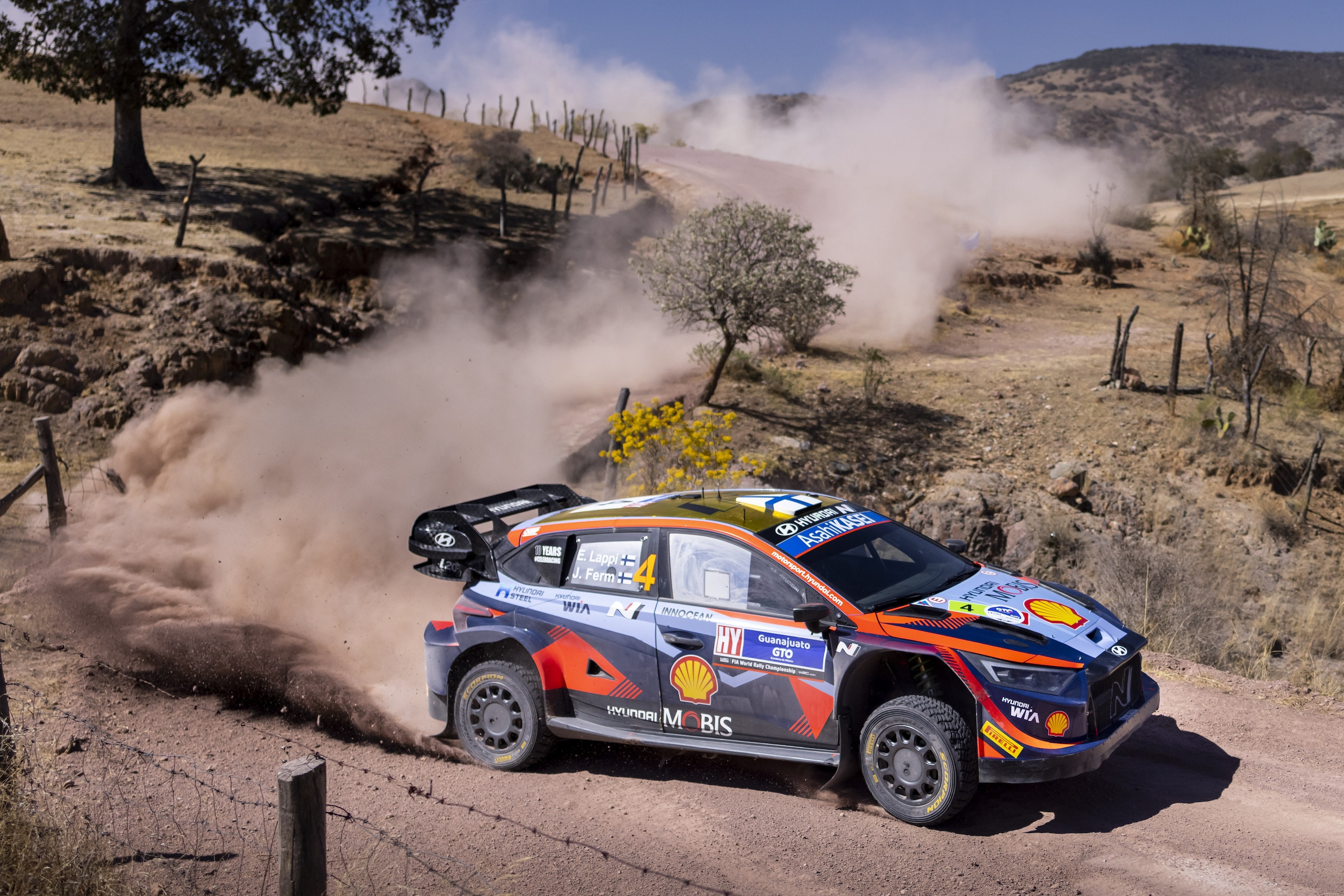 WRC, Rally del Messico: Lappi leader dopo la prima tappa