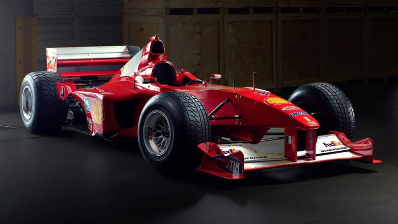 Ferrari F1-2000, all'asta la prima Rossa iridata di Schumacher