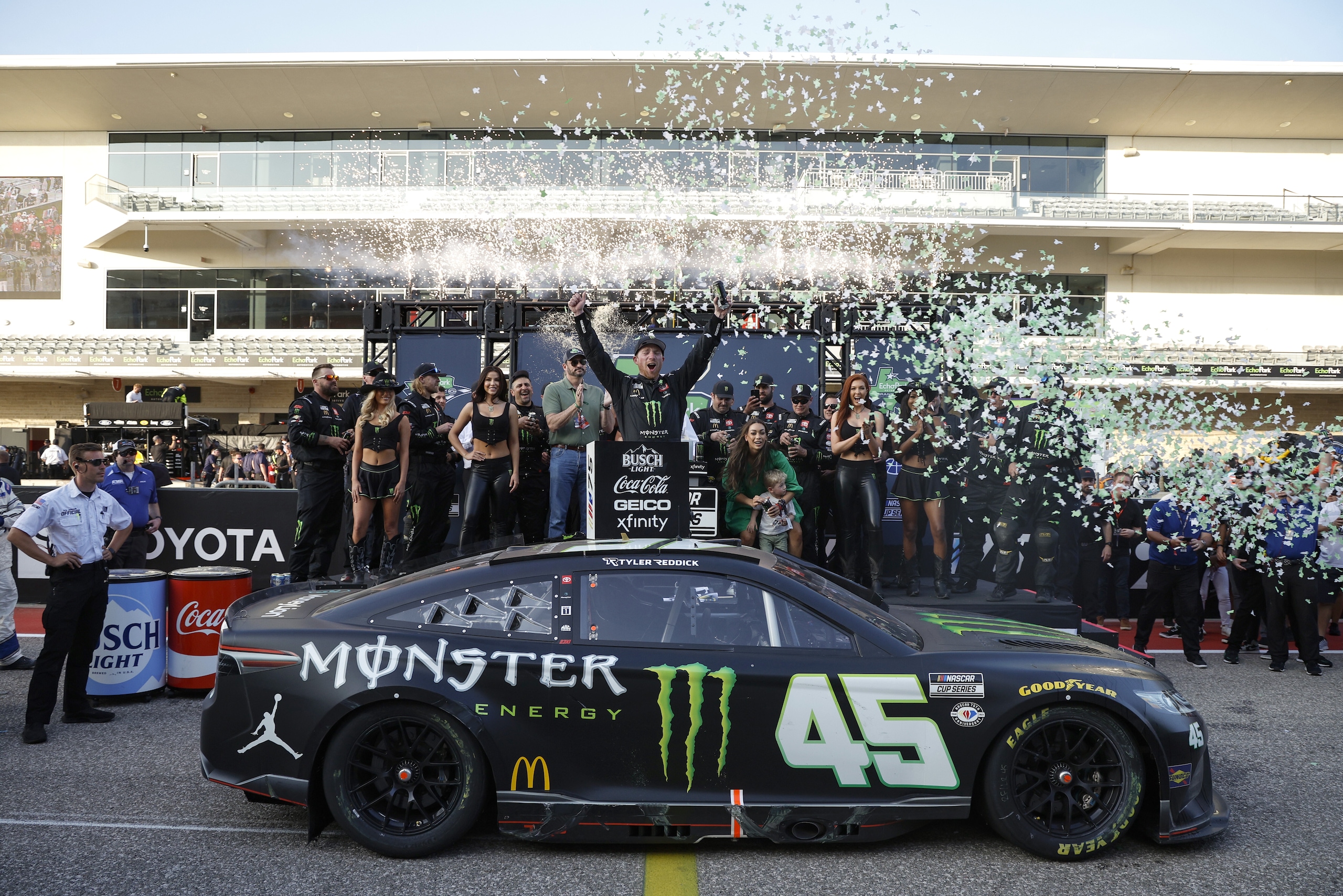 Nascar: Reddick vince in Texas, Button 18°