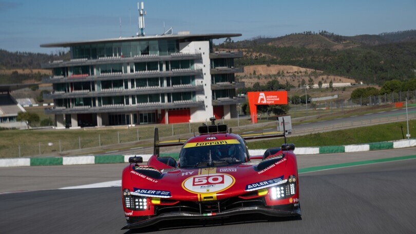 WEC, la Ferrari 499 prepara la sfida di Portimao