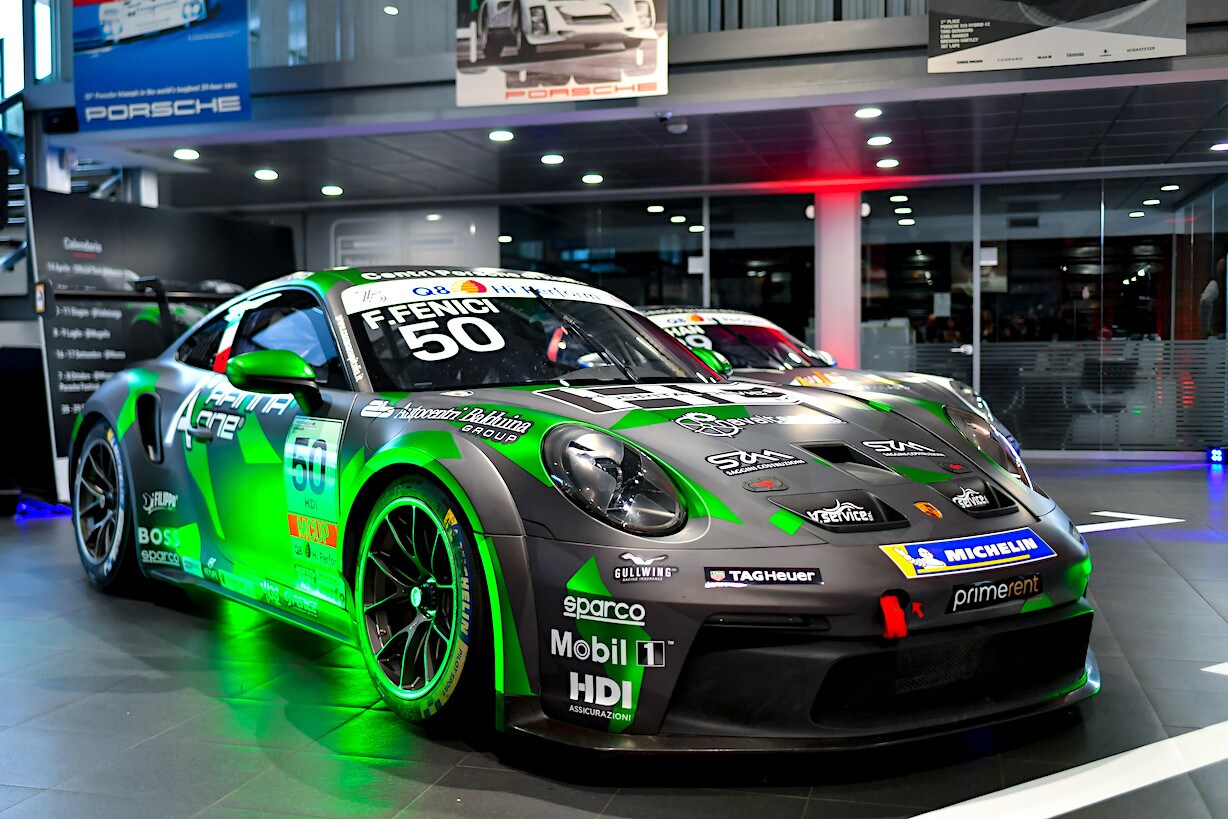 Fenici ha svelato la Porsche per la Carrera Cup Italia 2023
