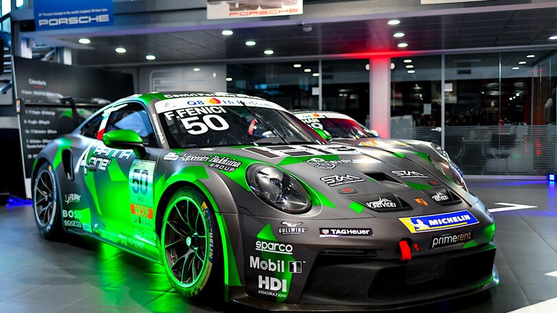 Fenici ha svelato la Porsche per la Carrera Cup Italia 2023