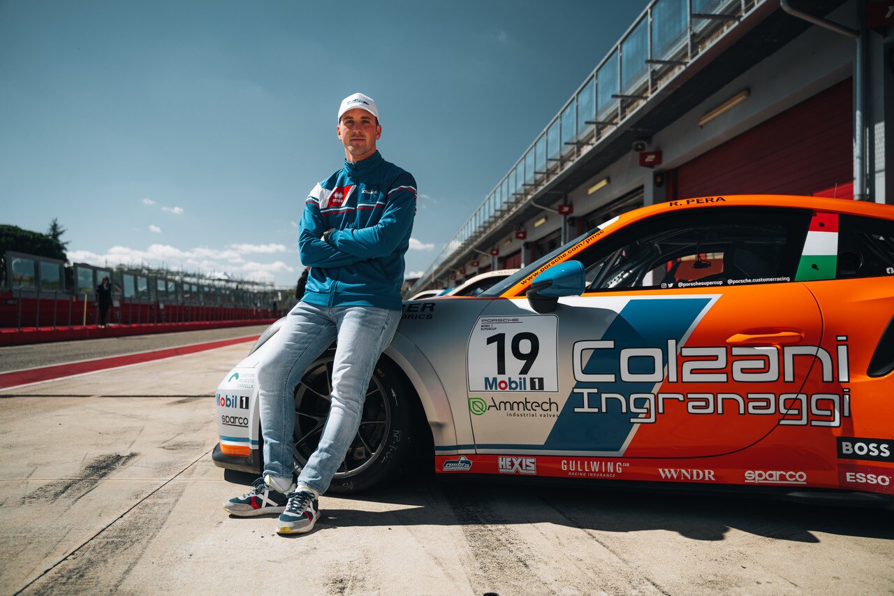 Riccardo Pera, la scommessa italiana alla Supercup Porsche 2023