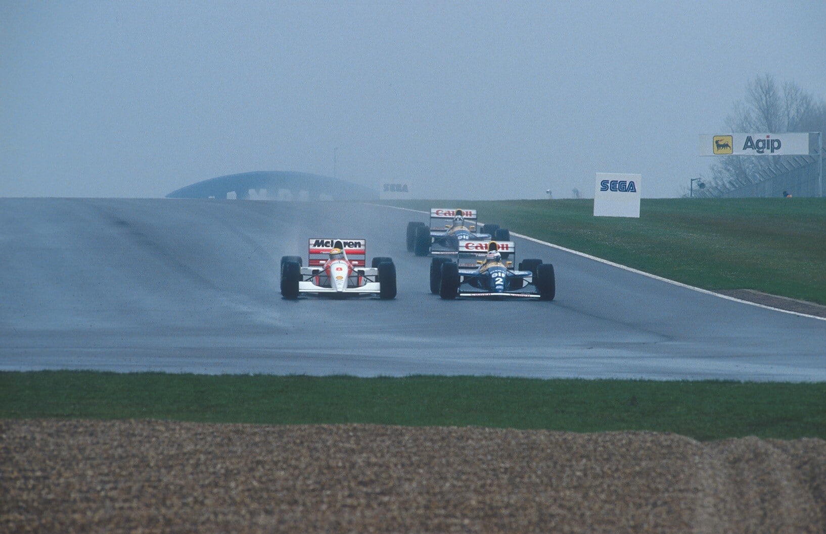 Senna a Donington 1993, quando l'uomo ha battuto la macchina