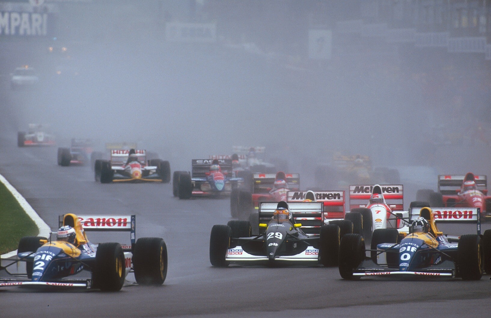 Senna a Donington 1993, quando l'uomo ha battuto la macchina