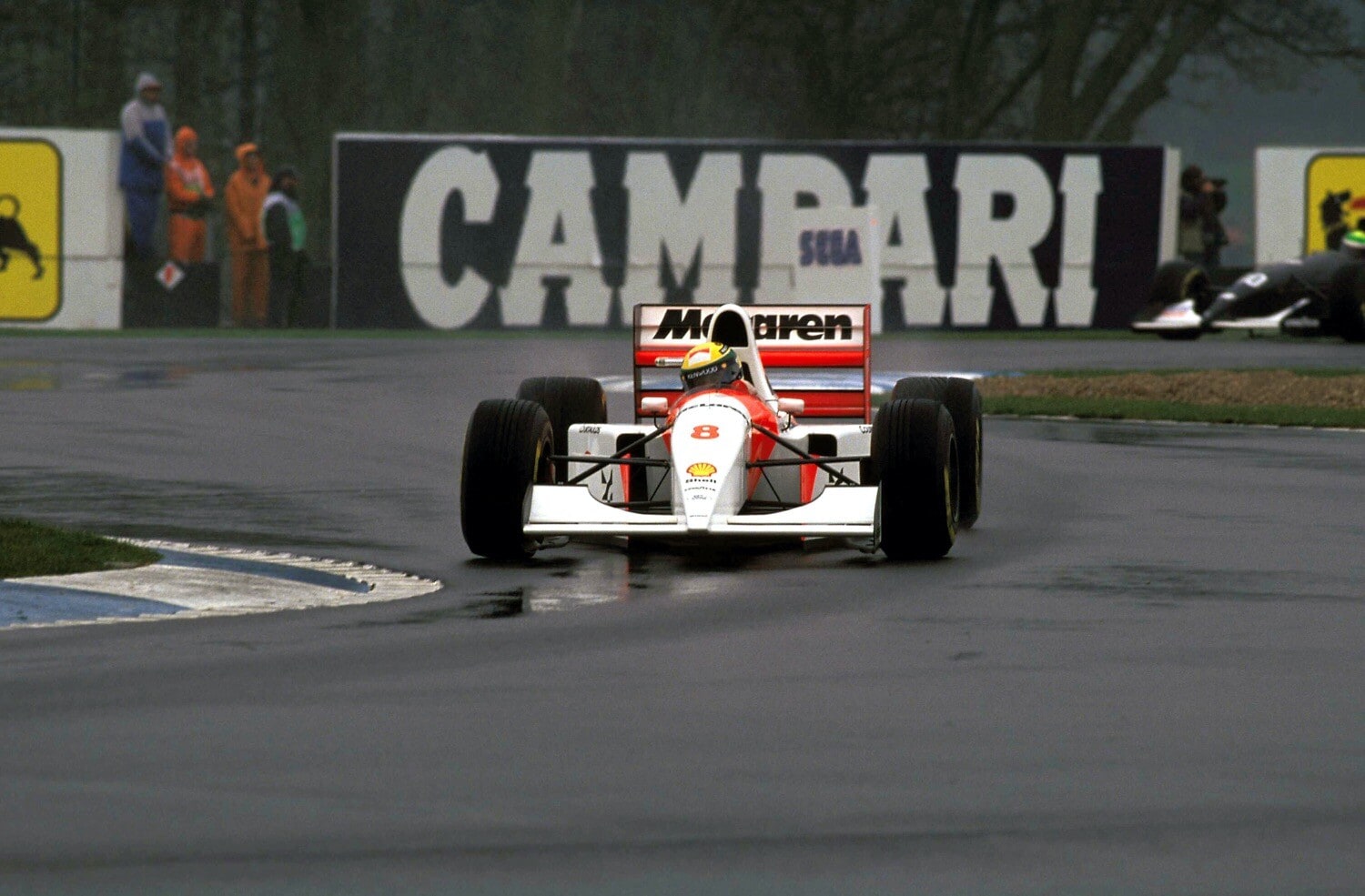Senna a Donington 1993, quando l'uomo ha battuto la macchina