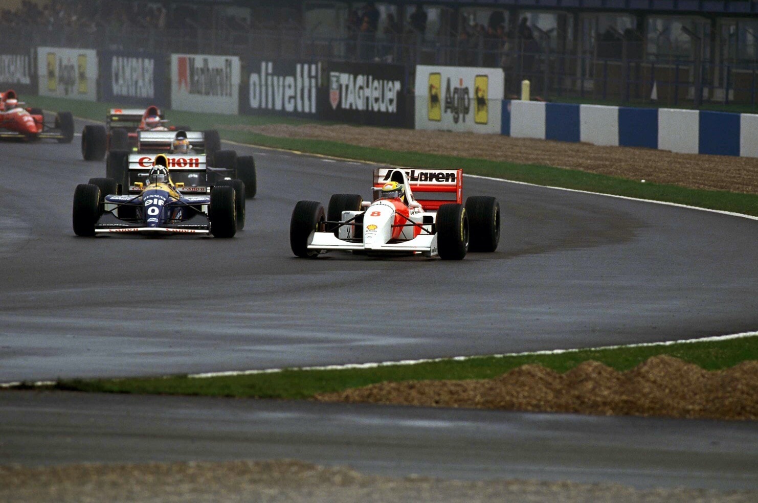 Senna a Donington 1993, quando l'uomo ha battuto la macchina