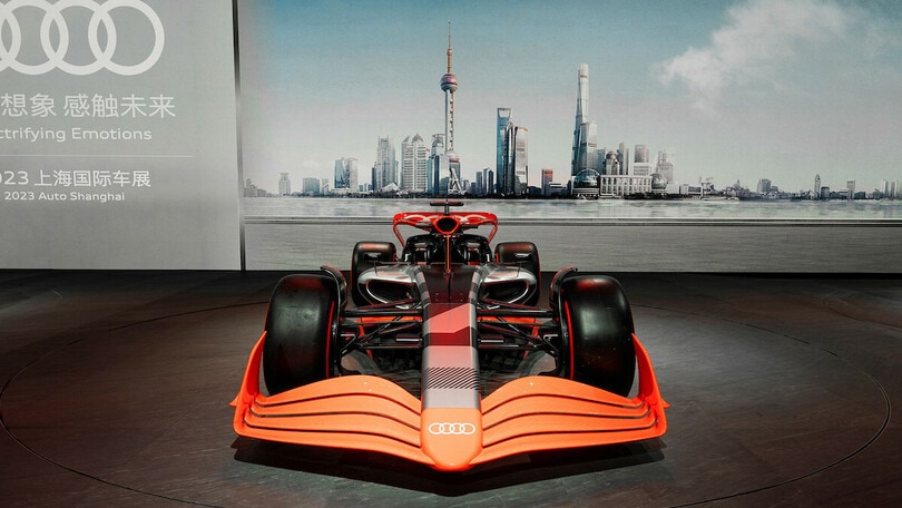 Audi presenta il programma F1 al Salone di Shanghai