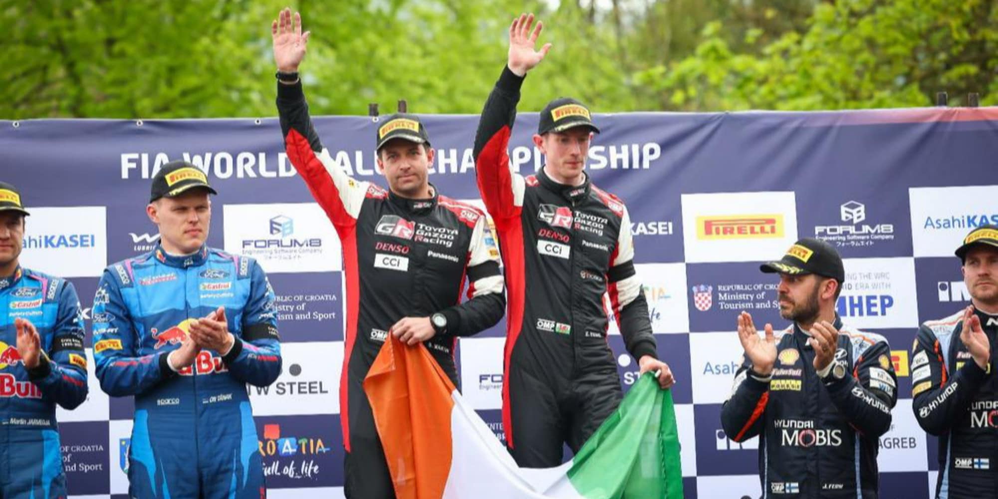 WRC, Rally di Croazia: vince Evans su Toyota