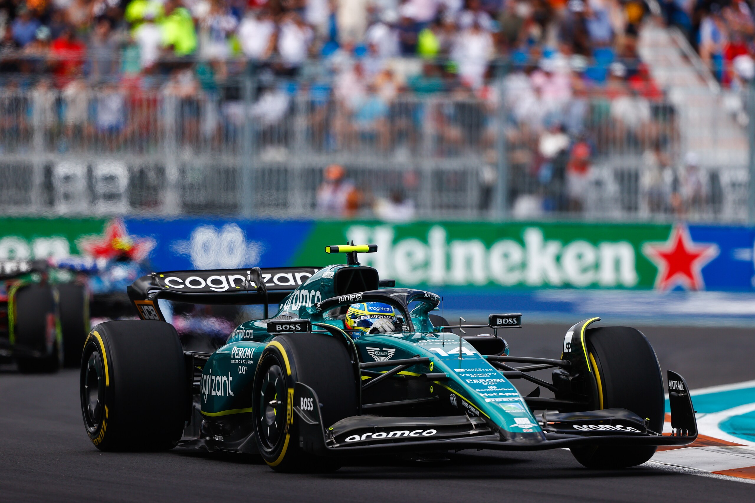 F1 GP Miami, le foto della gara