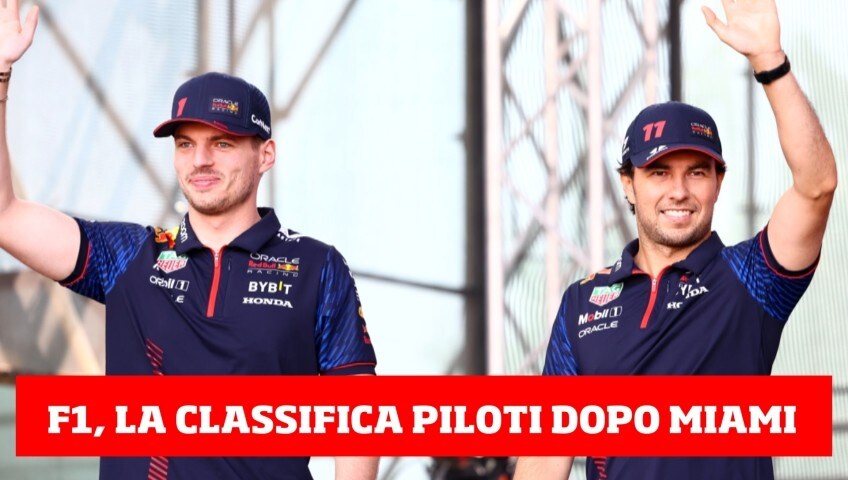 Classifica Piloti F1 2023: la Top 5 dopo il GP di Miami