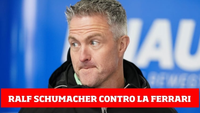 Ralf Schumacher: "Leclerc e Sainz sono il problema della Ferrari"
