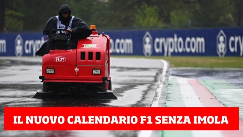Il nuovo calendario F1 2023 senza Imola