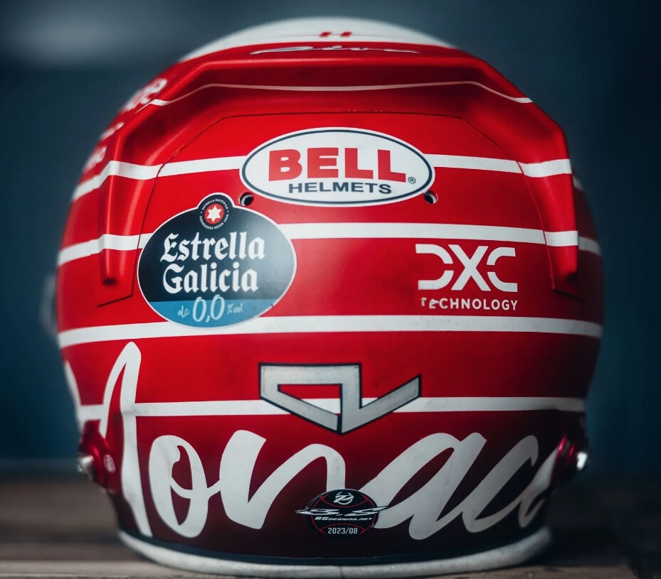 Leclerc, tuta e casco in vendita per aiutare l'Emilia Romagna
