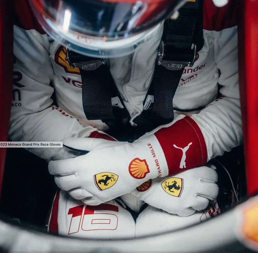 Leclerc, tuta e casco in vendita per aiutare l'Emilia Romagna