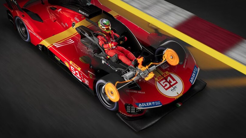 Ferrari 499P, ecco come funzionano ERS e sistema 4WD