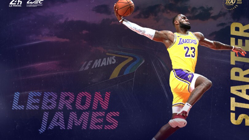 LeBron James darà il via alla 24 Ore di Le Mans