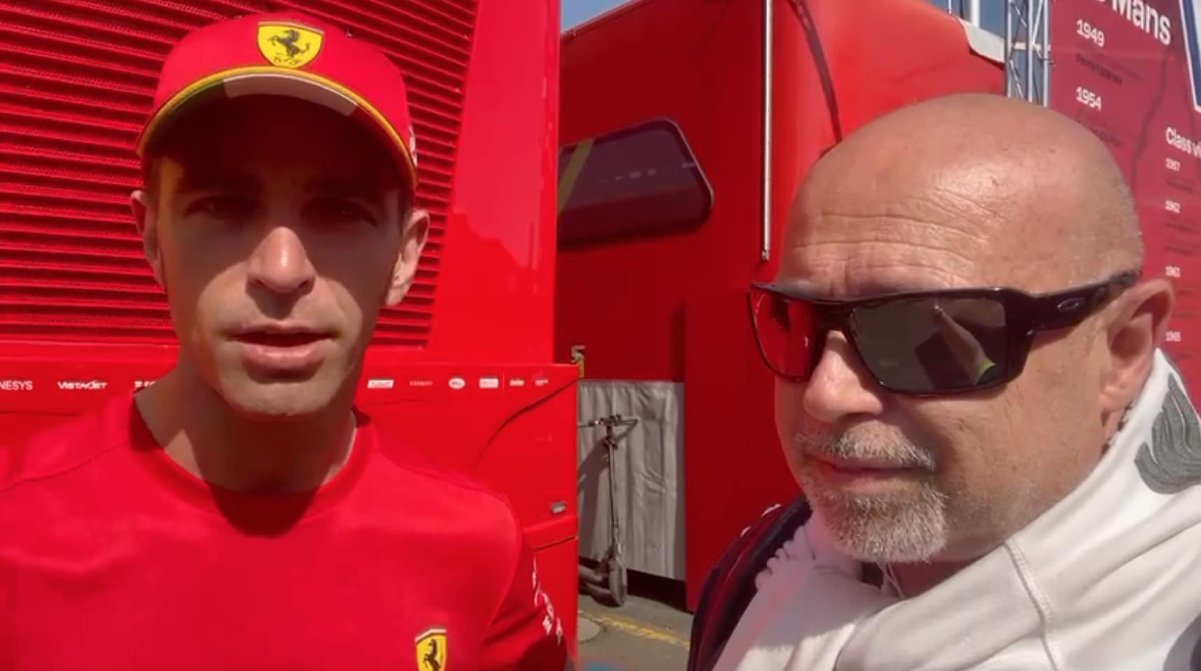 Le Mans, il saluto di Alessandro Pier Guidi ai tifosi italiani