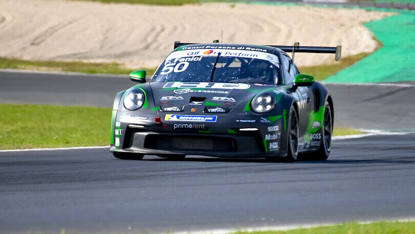 Fenici si scatena nella “sua” Vallelunga in Carrera Cup Italia
