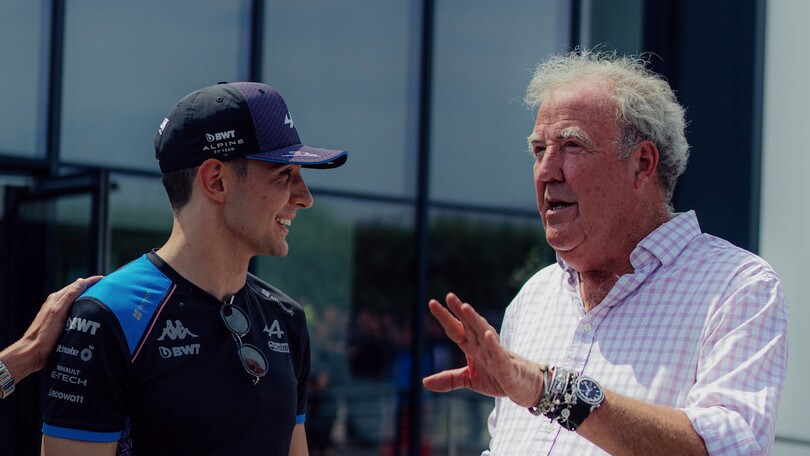 Alpine, festa con Jeremy Clarkson per il podio a Monaco