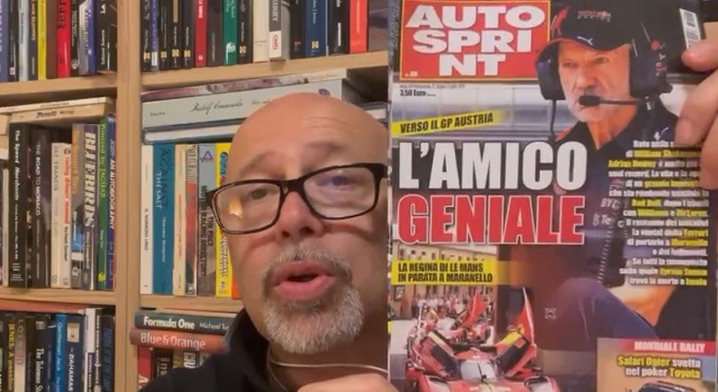 Su Autosprint in edicola: il genio di Adrian Newey - Video