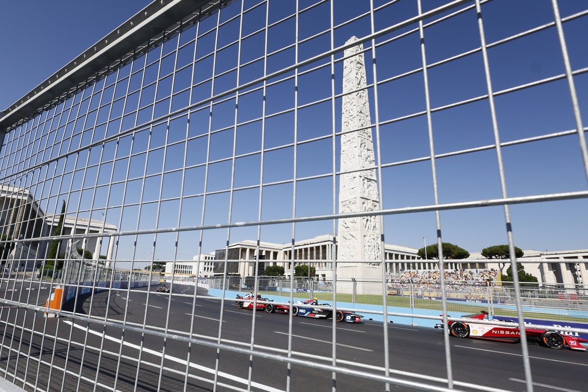 Formula E, le foto del doppio ePrix di Roma