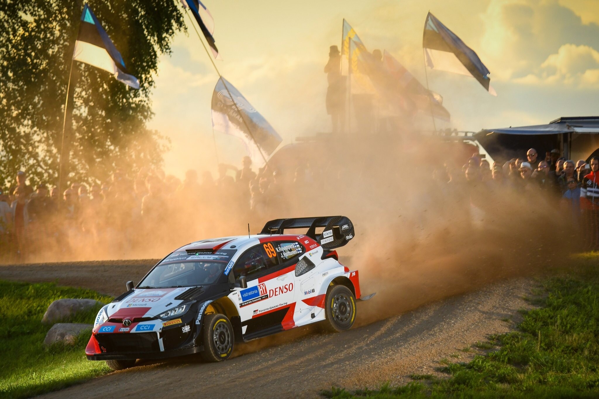 WRC, Rally Estonia: Rovanpera domina la seconda tappa