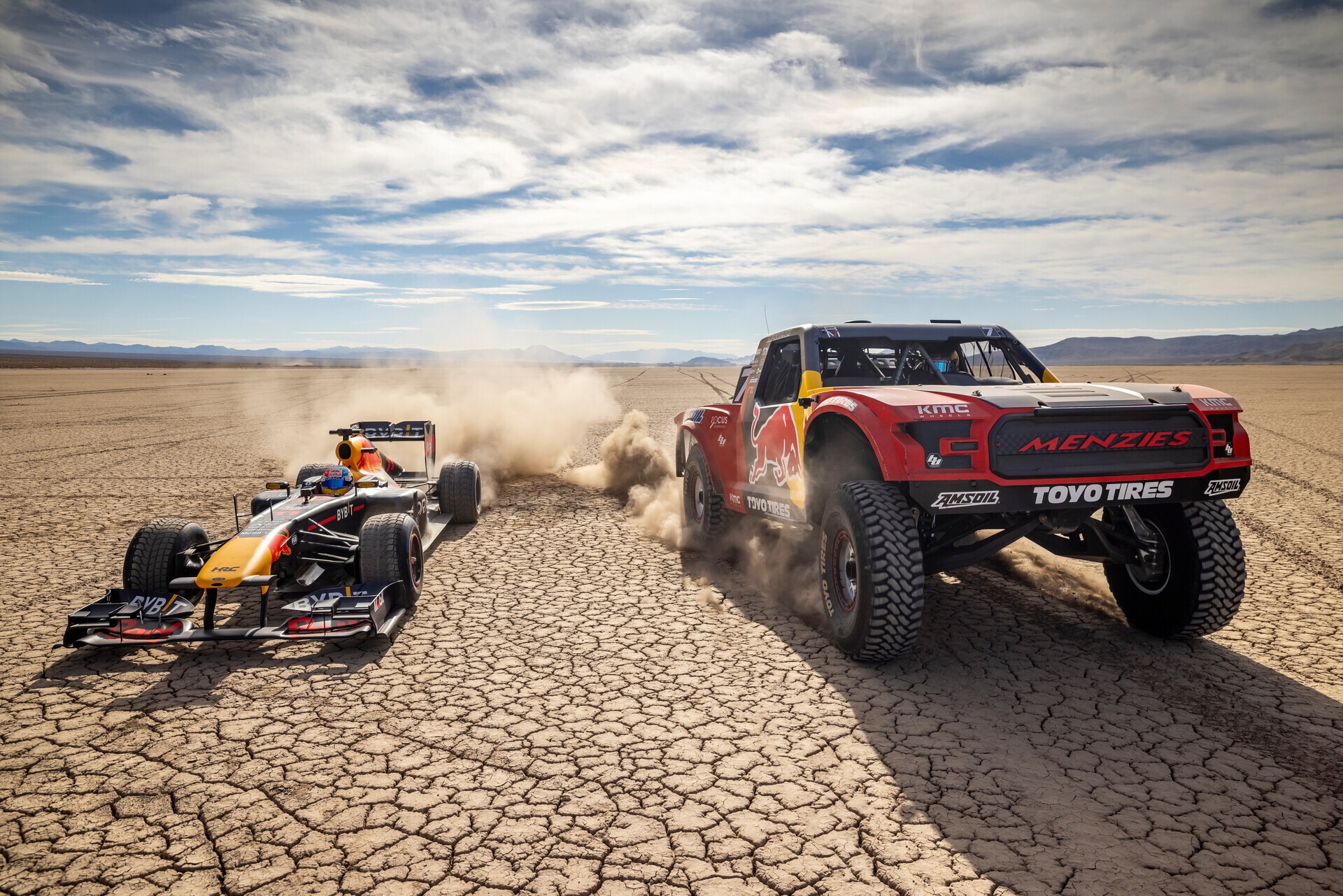 Red Bull, la sfida a Las Vegas in off-road