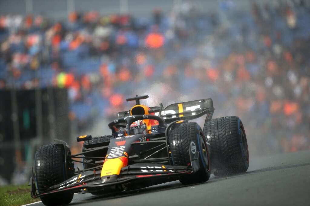 GP Olanda, FP3: pioggia, tre bandiere rosse e Verstappen al top