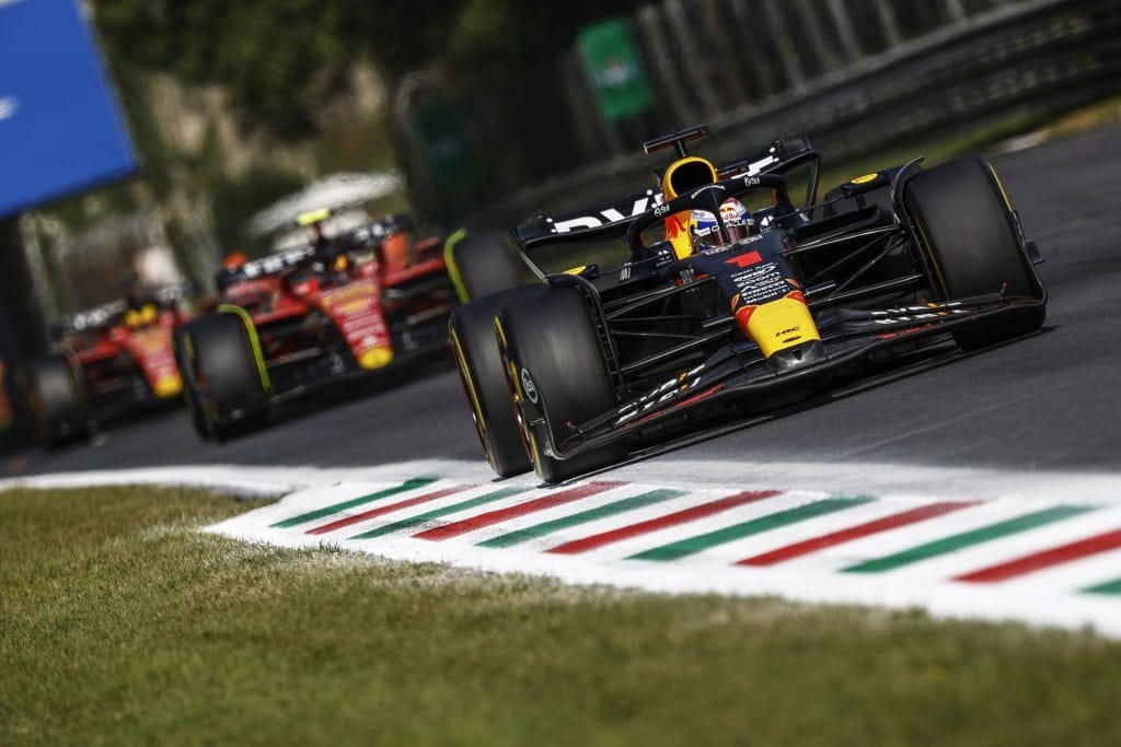 GP Italia: doppietta Red Bull con Max davanti, Sainz 3° poi Leclerc
