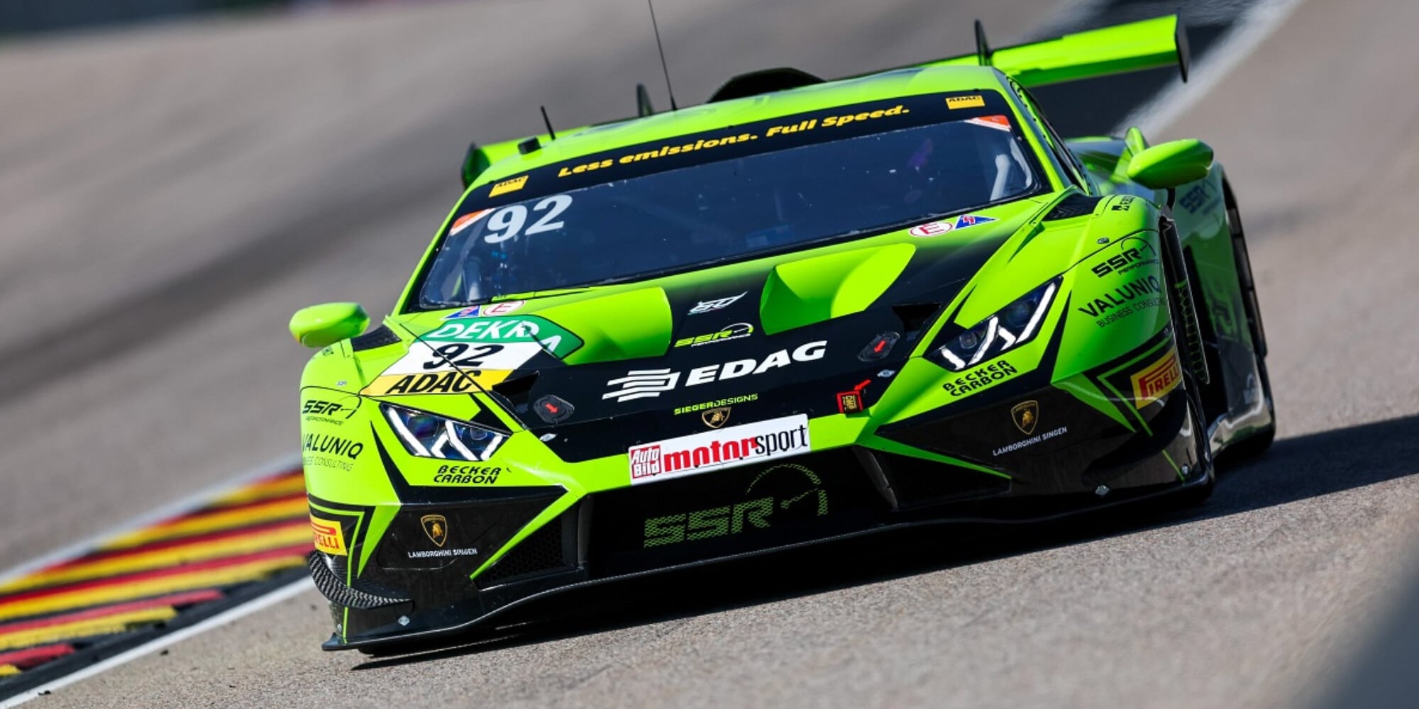 DTM, festa Lamborghini al Sachsenring con Bortolotti