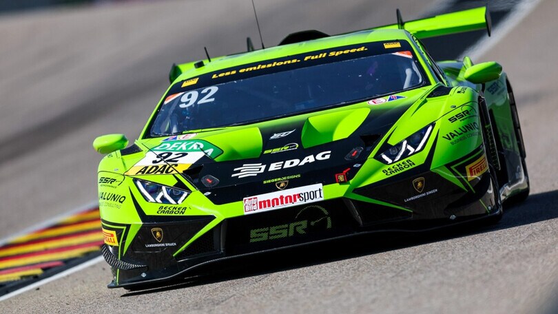 DTM, festa Lamborghini al Sachsenring con Bortolotti