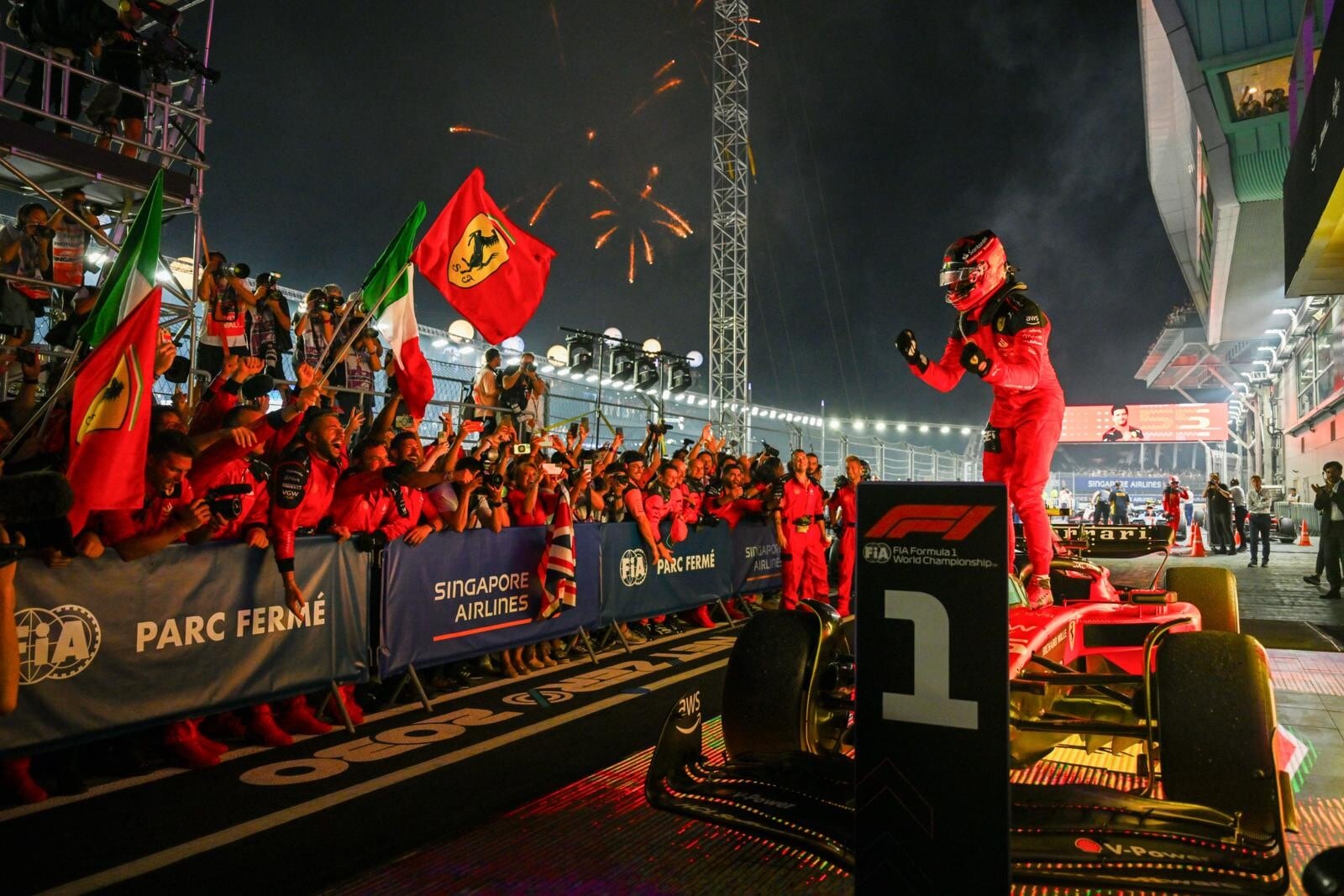 F1, la classifica Costruttori dopo il GP di Singapore