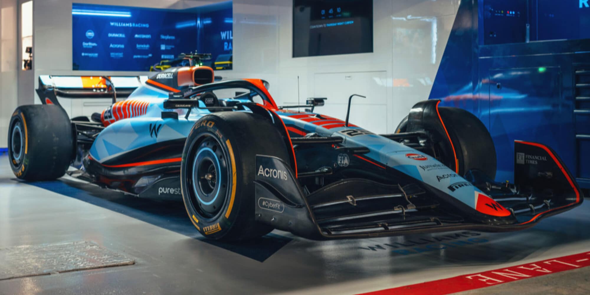 Williams, all'asta la replica della FW45 in livrea Gulf
