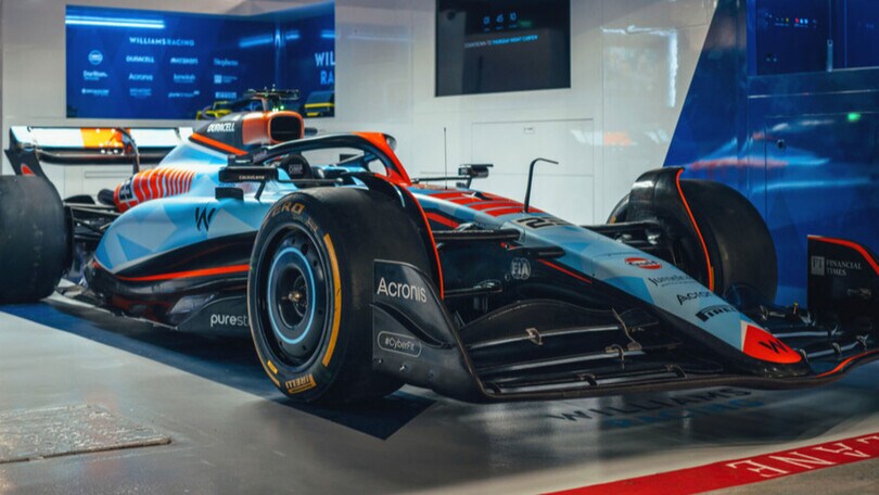 Williams, all'asta la replica della FW45 in livrea Gulf