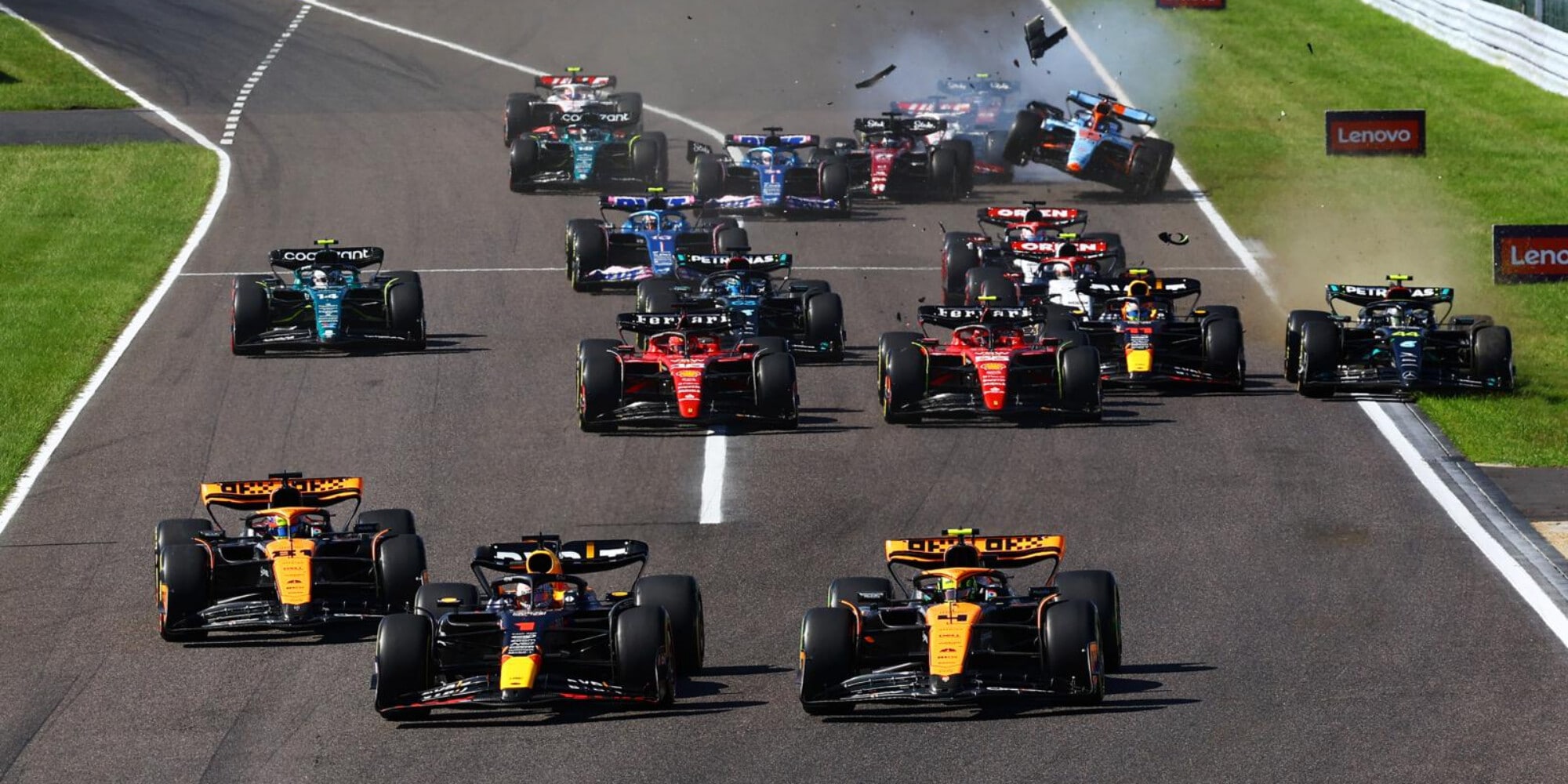 Piastri al via di Suzuka: "Ho temuto di finire come Senna e Prost"